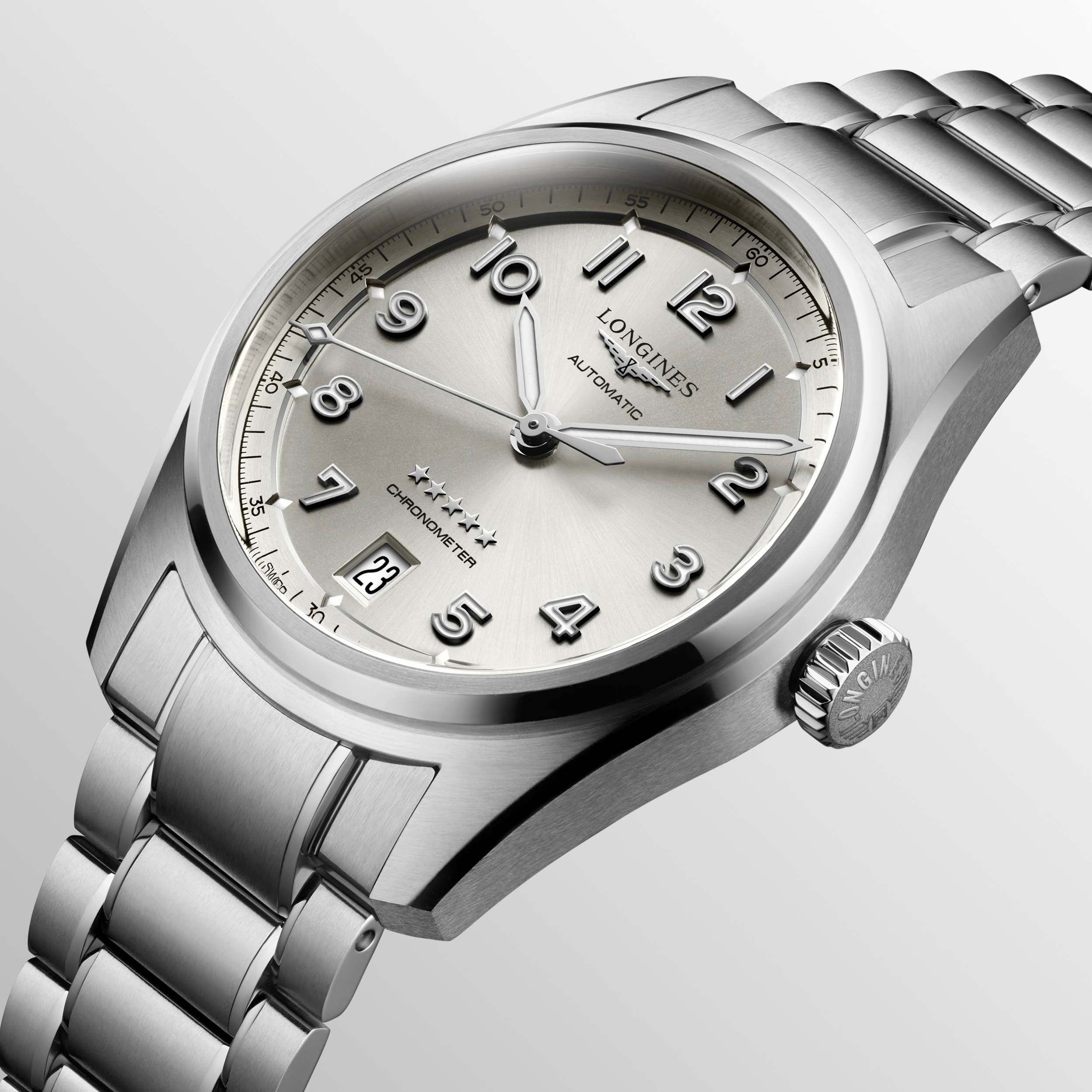 Longines spirit white sales